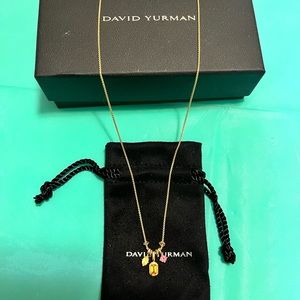 Authentic David Yurman 18K yellow gold necklace